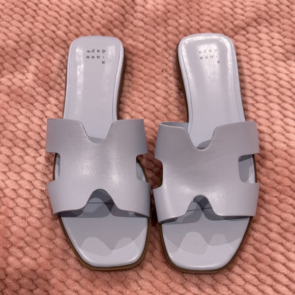 a new day Light Blue Women's Slide Sandals - Picture 6 of 6